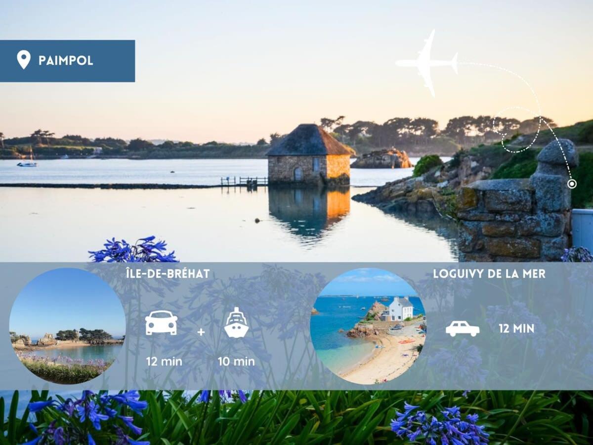 Magnifique T2 Coeur De Ville Port A Pieds Paimpol Exterior foto
